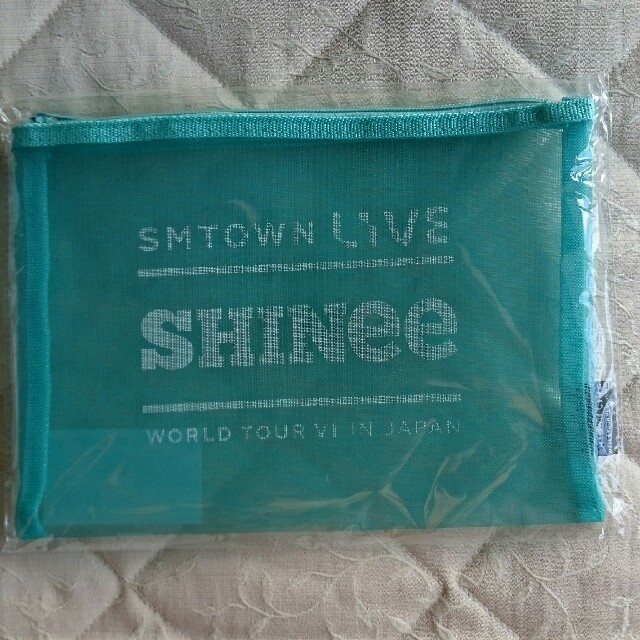 SHINee(シャイニー)のSMTOWN メッシュポーチ エンタメ/ホビーのCD(K-POP/アジア)の商品写真