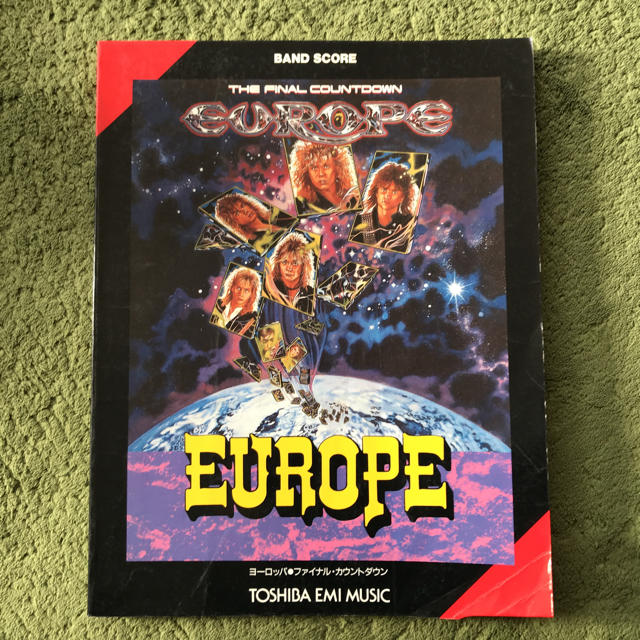 EUROPEバンドスコア 楽器のスコア/楽譜(ポピュラー)の商品写真