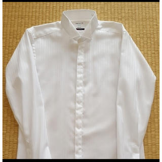 オリヒカ(ORIHICA)の2MEi様専用 ウィングカラーシャツ M 結婚式 タキシード ウエディング (シャツ)