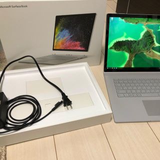 マイクロソフト(Microsoft)のSurface Book 2 15型 512GB Office未使用(ノートPC)