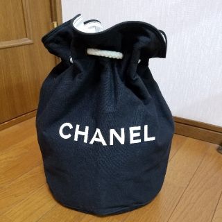 シャネル(CHANEL)のCHANELロゴ巾着(リュック/バックパック)