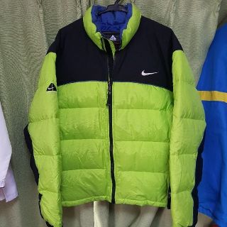 NIKE ACG ダウンジャケット 90s  L 蛍光イエロー