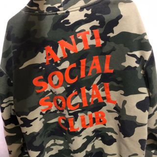 値下げ中anti social social club パーカー(パーカー)