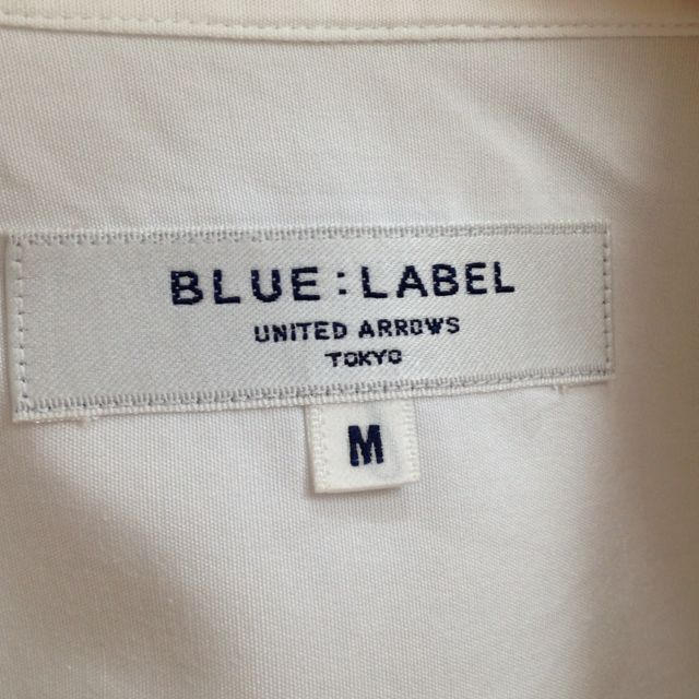 UNITED ARROWS(ユナイテッドアローズ)のアローズ　メンズ定番　綿の白シャツ（M） レディースのトップス(シャツ/ブラウス(長袖/七分))の商品写真