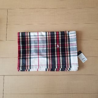 ラルフローレン(Ralph Lauren)のラルフローレン　ブランケット　綿毛布　膝掛け　ハーフサイズ　140×100(毛布)