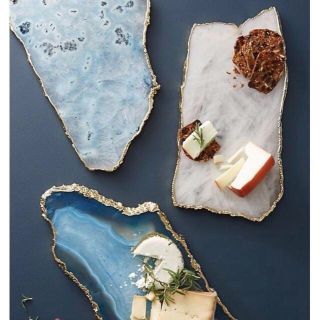 アンソロポロジー(Anthropologie)のAnthropologie　チーズボード　ホワイト(食器)