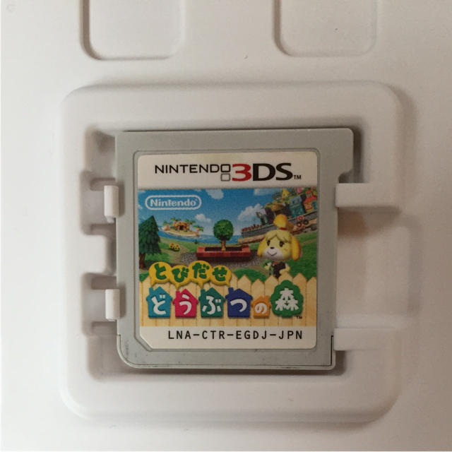 ニンテンドー3DS(ニンテンドー3DS)のとびだせどうぶつの森 エンタメ/ホビーのゲームソフト/ゲーム機本体(携帯用ゲームソフト)の商品写真