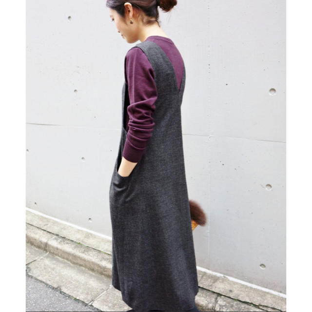 IENA(イエナ)のIENA  フレアージャンパースカート サイズ36 レディースのワンピース(ロングワンピース/マキシワンピース)の商品写真