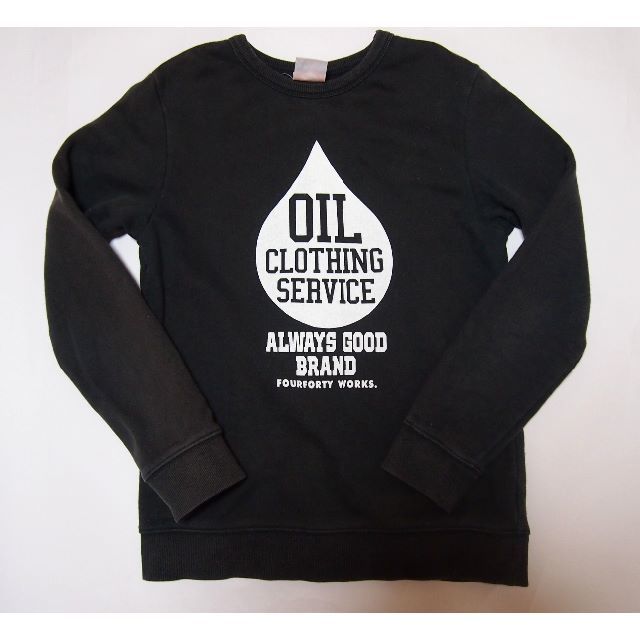 OIL(オイル)のOIL CLOTHING SERVICE(オイル)トレーナー150 キッズ/ベビー/マタニティのキッズ服男の子用(90cm~)(Tシャツ/カットソー)の商品写真