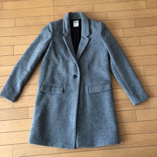 ザラ(ZARA)のZARA チェスターコート グレー S (チェスターコート)