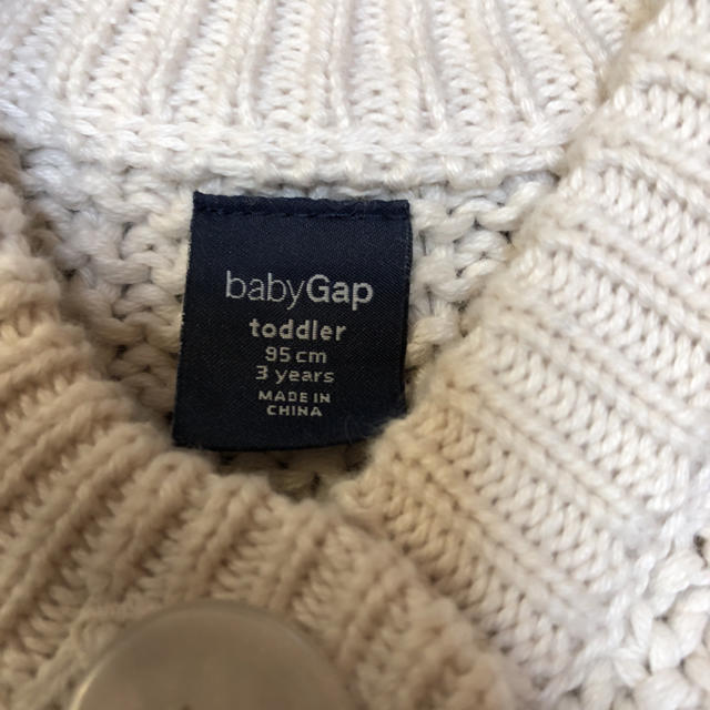 babyGAP(ベビーギャップ)のbaby gap ロングカーディガン 95㎝ キッズ/ベビー/マタニティのキッズ服女の子用(90cm~)(カーディガン)の商品写真