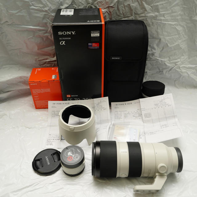 SONY FE 70-200mm F2.8 GM  tele2.0x