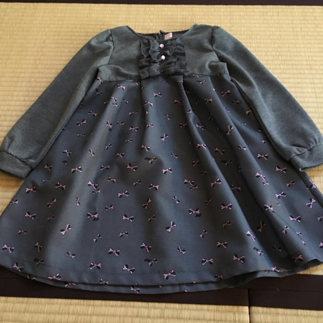 mezzo piano(メゾピアノ)のMezzo piano☆130 チュニックワンピース キッズ/ベビー/マタニティのキッズ服女の子用(90cm~)(ワンピース)の商品写真