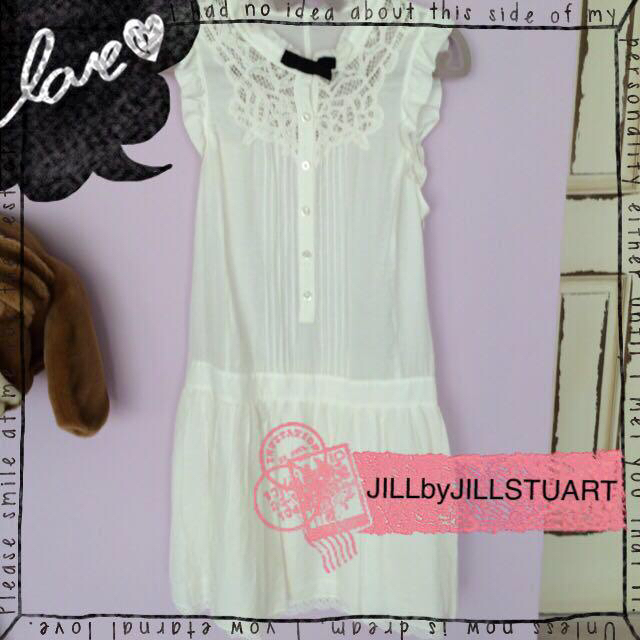 JILL by JILLSTUART(ジルバイジルスチュアート)のJILLbyJILLSTUARTワンピ レディースのワンピース(ミニワンピース)の商品写真