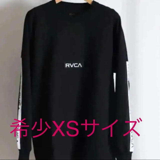 RVCA(ルーカ)のRVCA ロンT XS ブラック メンズのトップス(Tシャツ/カットソー(七分/長袖))の商品写真