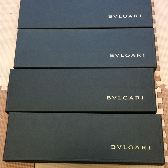 BVLGARI(ブルガリ)のブルガリ ネクタイ 空箱5箱セット★ レディースのバッグ(ショップ袋)の商品写真