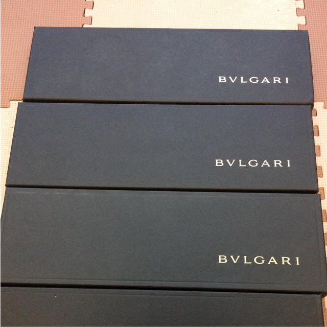 BVLGARI(ブルガリ)のブルガリ ネクタイ 空箱5箱セット★ レディースのバッグ(ショップ袋)の商品写真