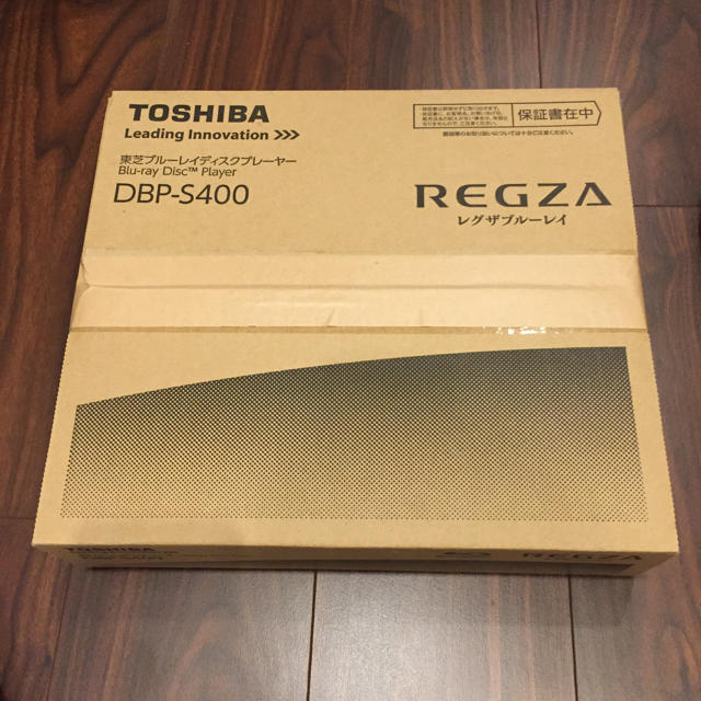 東芝(トウシバ)の【再生専用】東芝 REGZA ブルーレイディスクプレーヤー DBP- S400 スマホ/家電/カメラのテレビ/映像機器(ブルーレイプレイヤー)の商品写真