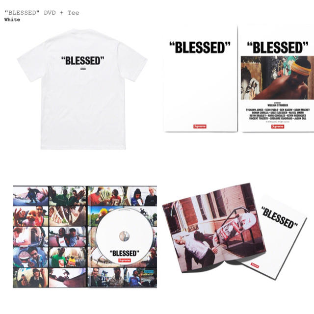 L supreme blessed tee +DVD