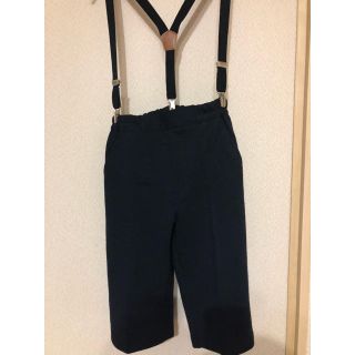 マザウェイズ(motherways)のキッズ140 ハーフパンツ（ネイビー）(パンツ/スパッツ)