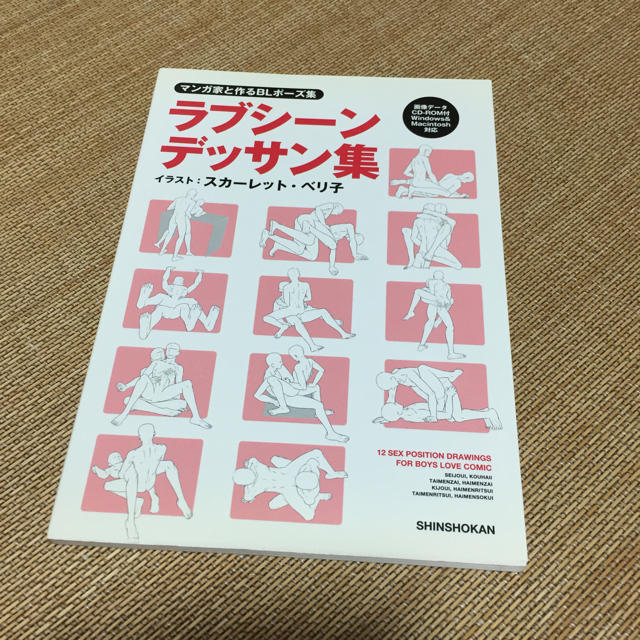 BLポーズ集①～④ +ラブシーンデッサン集 エンタメ/ホビーの本(アート/エンタメ)の商品写真