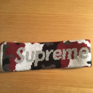 シュプリーム(Supreme)のSupreme new era reflective logo headband(ヘアバンド)