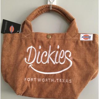 ディッキーズ(Dickies)の☆男女兼用☆Dickies ミニサイズのトートバック☆更に値下げしました☆BR☆(トートバッグ)