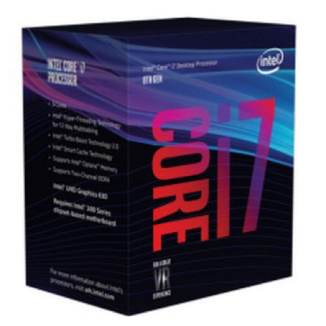 intel core i7 8700 BOX20186付属品