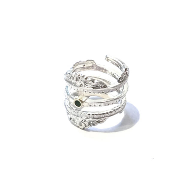 Maison Martin Margiela(マルタンマルジェラ)のBED j.w. FORD Silver Roll Ring. メンズのアクセサリー(リング(指輪))の商品写真