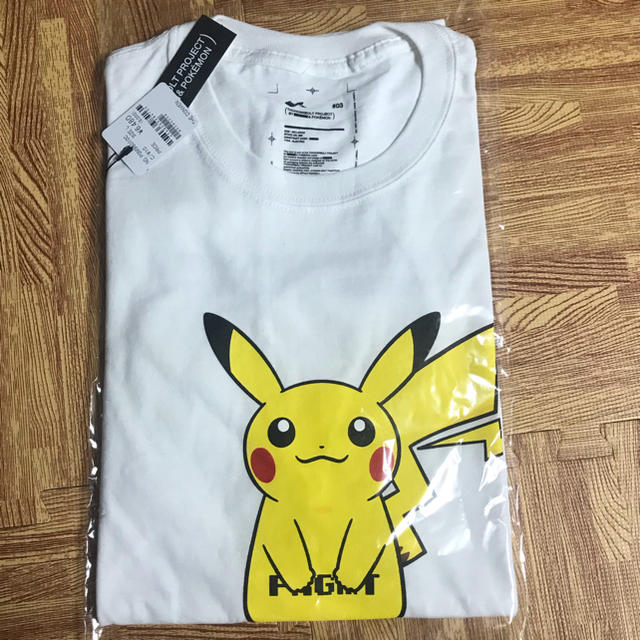 THUNDERBOLT PROJECT ポケモン Tシャツ ピカチュウ 白 L