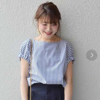 シップスフォーウィメン(SHIPS for women)のふりる様専用★SHIPS ゴムスリーブブラウス(シャツ/ブラウス(半袖/袖なし))