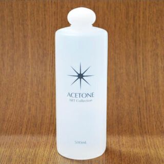 スペースネイル アセトン 500ml 新品未使用(ネイル用品)