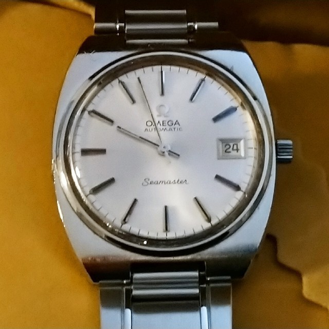 値下げ!オーバーホール済み omega seamaster シーマスター　オメガ