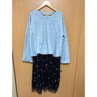 オリーブデオリーブ(OLIVEdesOLIVE)の【美品】マタニティ 授乳服 OLIVE  des OLIVE ワンピース(マタニティワンピース)