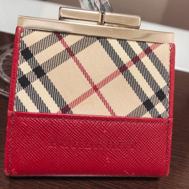 BURBERRY(バーバリー)のBurberry／コインケース（赤） レディースのファッション小物(コインケース)の商品写真