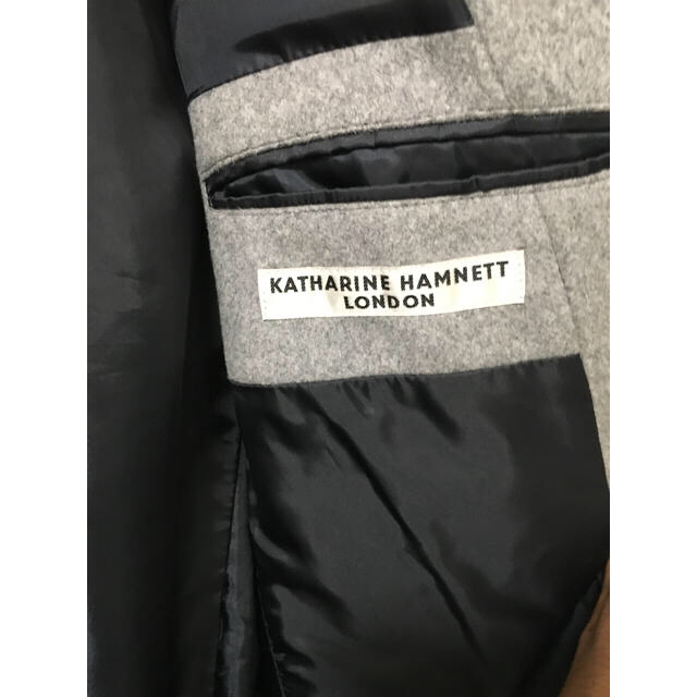 KATHARINE HAMNETT(キャサリンハムネット)のキャサリンハムネット チェスターコート XL メンズのジャケット/アウター(チェスターコート)の商品写真