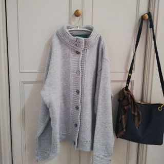 ロキエ(Lochie)のmixknitcardigan🍀ミックスニットカーディガン古着lochie(カーディガン)