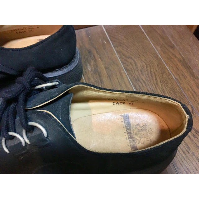 GEORGE COX(ジョージコックス)のジョージコックス 25cm ラバソ 黒 スエード メンズの靴/シューズ(ブーツ)の商品写真
