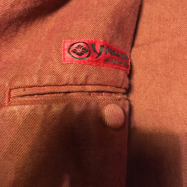 EVISU - 最終価格 エヴィス マディソンジャケット 柿渋 赤の通販 EVISU - 最終価格 エヴィス マディソンジャケット 柿渋 赤の通販
