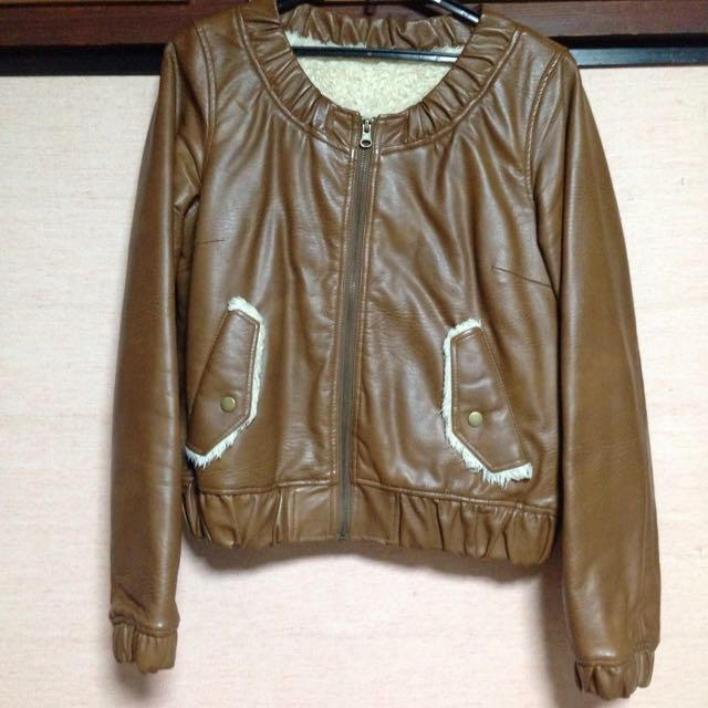 Avail(アベイル)の革ジャケット レディースのジャケット/アウター(ノーカラージャケット)の商品写真