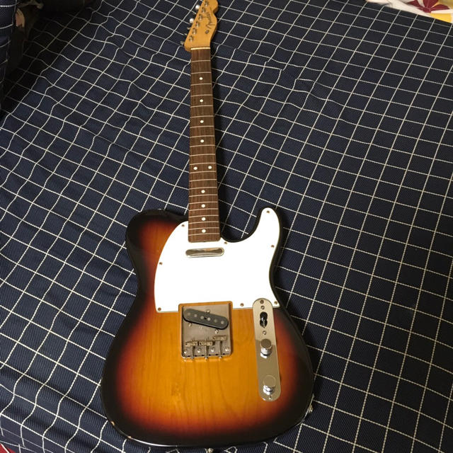 fender japan telecaster sunburst-