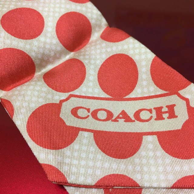 COACH(コーチ)のcoach ドットスカーフ レディースのファッション小物(バンダナ/スカーフ)の商品写真