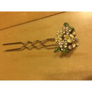 キラキラ 花かんざし(ヘアアクセサリー)