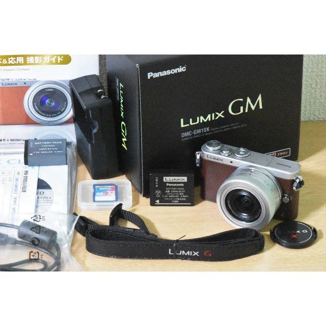 LUMIX DMC GM1SK-T標準レンズキット（ブラウン）