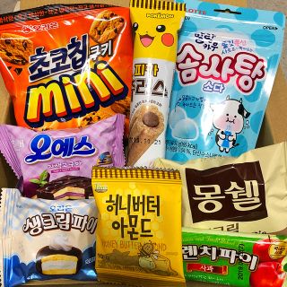 韓国☆お菓子詰め合わせ‼️８０(菓子/デザート)