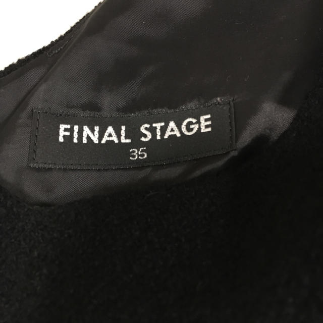 FINAL STAGE(ファイナルステージ)のワンピース 黒 レディースのワンピース(ひざ丈ワンピース)の商品写真
