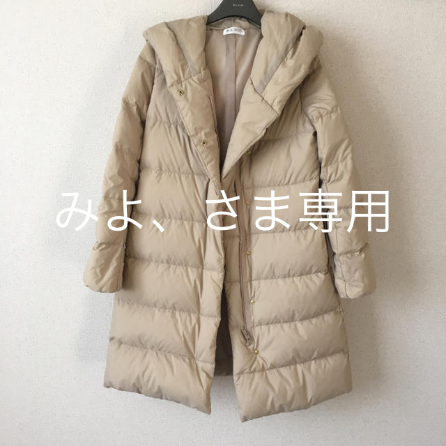 美品 PLST プラステ ダウンコート ジャケット ベージュ S zara