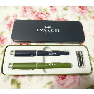 コーチ(COACH)のcoach＊万年筆＆ボールペンセット(ペン/マーカー)