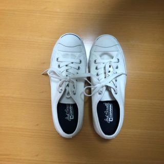 コンバース(CONVERSE)のコンバース ジャックパーセル 白 23cm(スニーカー)