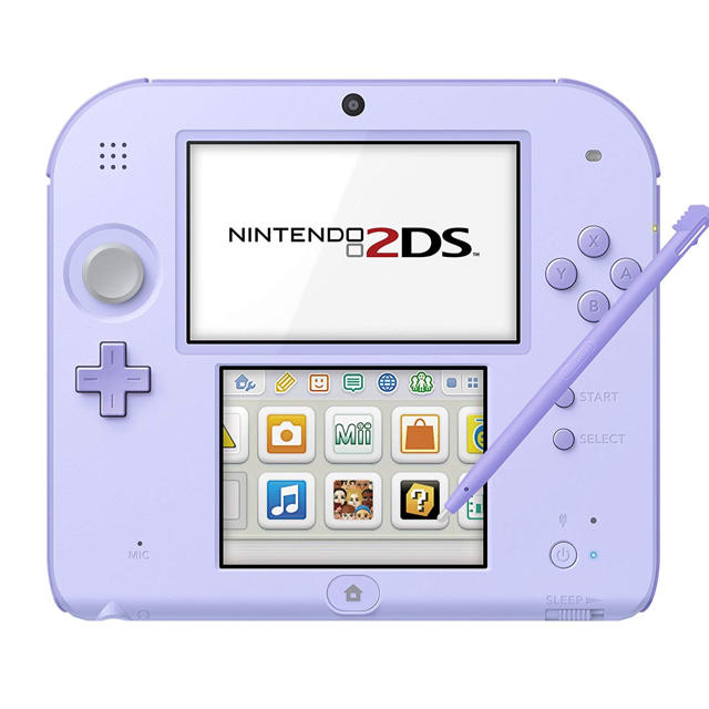 ニンテンドー2DS(ニンテンドー2DS)の新品 未使用 ニンテンドー2DS ラベンダー クリスマスや自分へのご褒美に！ エンタメ/ホビーのゲームソフト/ゲーム機本体(家庭用ゲーム機本体)の商品写真